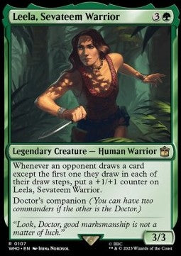 Leela, Sevateem Warrior - Universes Beyond: Doctor Who (Rare) [107]