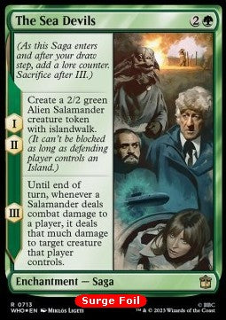 The Sea Devils (V.2) - Universes Beyond: Doctor Who: Extras (Rare) [713]