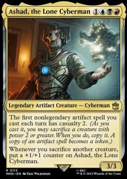 Ashad, the Lone Cyberman - Universes Beyond: Doctor Who (Rare) [113]