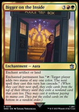 Bigger on the Inside - Universes Beyond: Doctor Who (Uncommon) [WHO-115]