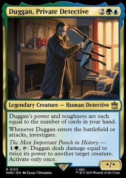 Duggan, Private Detective - Universes Beyond: Doctor Who (Rare) [123]