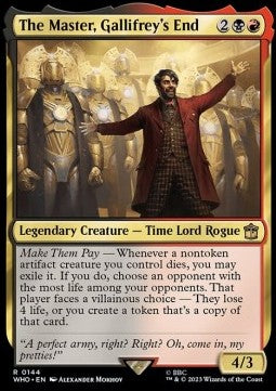 The Master, Gallifrey's End - Universes Beyond: Doctor Who (Rare) [144]