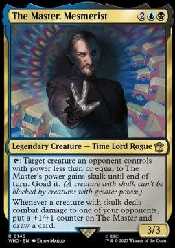 The Master, Mesmerist - Universes Beyond: Doctor Who (Rare) [145]