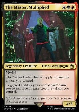 The Master, Multiplied - Universes Beyond: Doctor Who (Rare) [WHO-146]