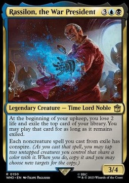 Rassilon, the War President - Universes Beyond: Doctor Who (Rare) [150]