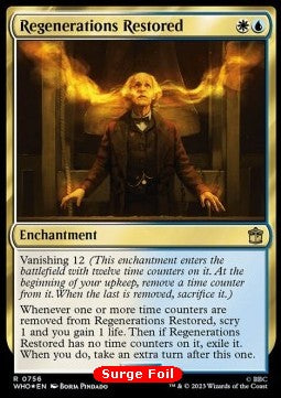 Regenerations Restored (V.2) - Universes Beyond: Doctor Who: Extras (Rare) [XWHO-756]