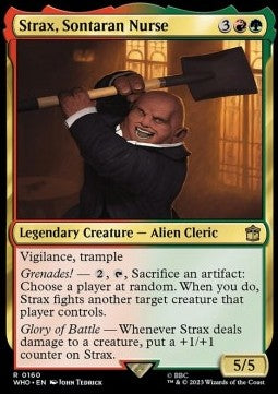 Strax, Sontaran Nurse - Universes Beyond: Doctor Who (Rare) [160]