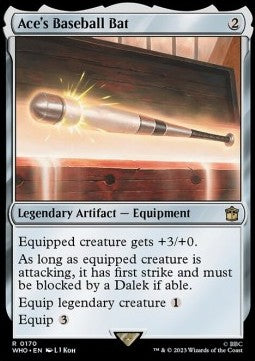 Ace's Baseball Bat - Universes Beyond: Doctor Who (Rare) [170]