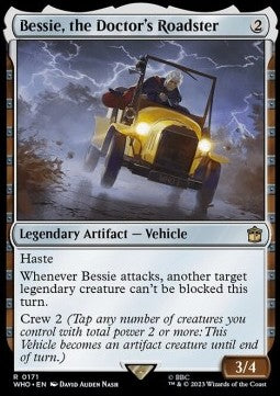 Bessie, the Doctor's Roadster - Universes Beyond: Doctor Who (Rare) [WHO-171]