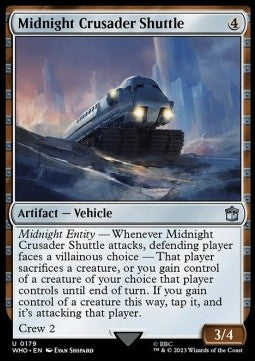 Midnight Crusader Shuttle - Universes Beyond: Doctor Who (Uncommon) [WHO-179]