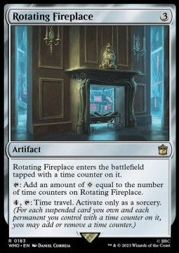 Rotating Fireplace - Universes Beyond: Doctor Who (Rare) [WHO-183]