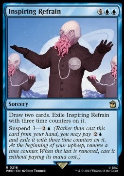 Inspiring Refrain - Universes Beyond: Doctor Who (Rare) [WHO-216]