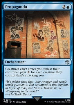 Propaganda - Universes Beyond: Doctor Who (Uncommon) [WHO-219]