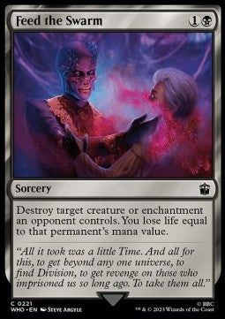 Feed the Swarm - Universes Beyond: Doctor Who (Common) [WHO-221]