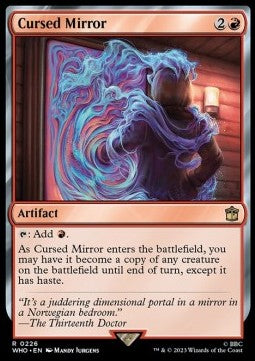 Cursed Mirror - Universes Beyond: Doctor Who (Rare) [WHO-226]