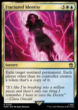 Fractured Identity - Universes Beyond: Doctor Who (Rare) [WHO-236]