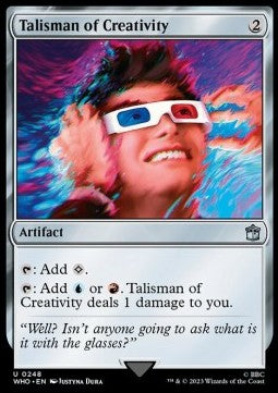 Talisman of Creativity - Universes Beyond: Doctor Who (Uncommon) [WHO-248]