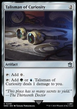 Talisman of Curiosity - Universes Beyond: Doctor Who (Uncommon) [WHO-249]