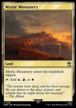 Mystic Monastery - Universes Beyond: Doctor Who (Uncommon) [WHO-291]