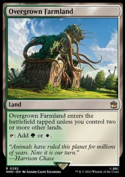 Overgrown Farmland - Universes Beyond: Doctor Who (Rare) [WHO-292]