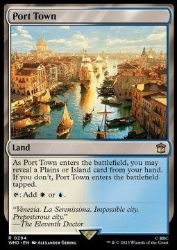 Port Town - Universes Beyond: Doctor Who (Rare) [WHO-294]