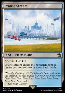 Prairie Stream - Universes Beyond: Doctor Who (Rare) [WHO-295]