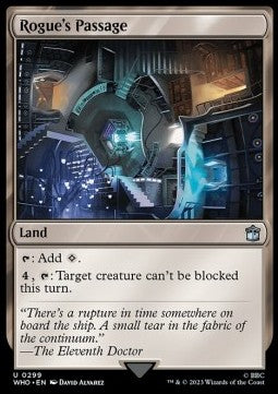 Rogue's Passage - Universes Beyond: Doctor Who (Uncommon) [WHO-299]