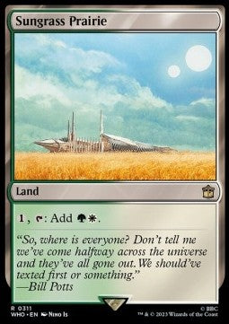 Sungrass Prairie - Universes Beyond: Doctor Who (Rare) [311]