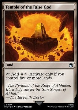 Temple of the False God - Universes Beyond: Doctor Who (Uncommon) [320]