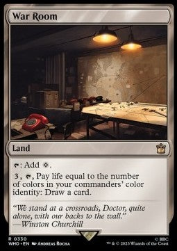 War Room - Universes Beyond: Doctor Who (Rare) [WHO-330]