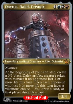 Davros, Dalek Creator (V.2) - Universes Beyond: Doctor Who (Mythic) [192]