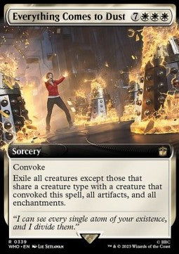 Everything Comes to Dust (V.1) - Universes Beyond: Doctor Who: Extras (Rare) [XWHO-339]