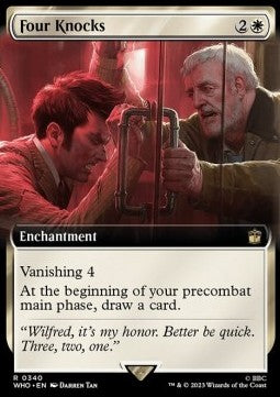 Four Knocks (V.1) - Universes Beyond: Doctor Who: Extras (Rare) [XWHO-340]