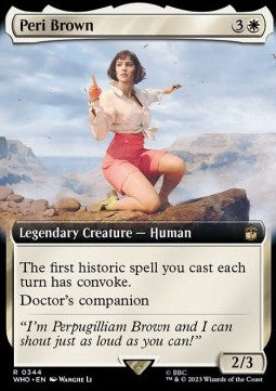 Peri Brown (V.1) - Universes Beyond: Doctor Who: Extras (Rare) [344]