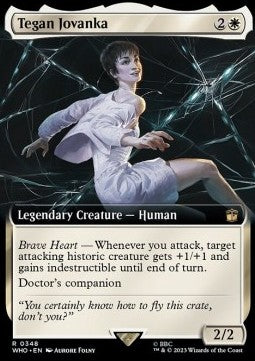 Tegan Jovanka (V.1) - Universes Beyond: Doctor Who: Extras (Rare) [XWHO-348]