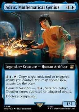 Adric, Mathematical Genius (V.1) - Universes Beyond: Doctor Who: Extras (Rare) [XWHO-351]