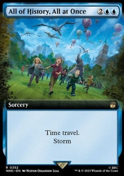 All of History, All at Once (V.1) - Universes Beyond: Doctor Who: Extras (Rare) [352]