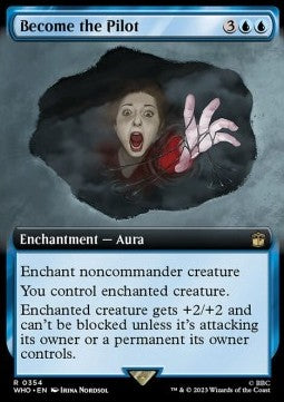 Become the Pilot (V.1) - Universes Beyond: Doctor Who: Extras (Rare) [354]