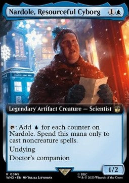 Nardole, Resourceful Cyborg (V.1) - Universes Beyond: Doctor Who: Extras (Rare) [365]