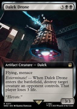 Dalek Drone (V.1) - Universes Beyond: Doctor Who: Extras (Rare) [XWHO-371]