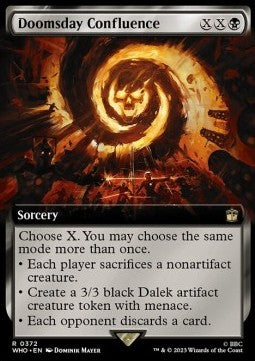 Doomsday Confluence (V.1) - Universes Beyond: Doctor Who: Extras (Rare) [XWHO-372]