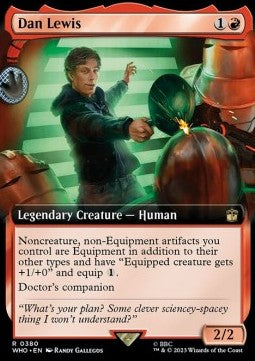 Dan Lewis (V.1) - Universes Beyond: Doctor Who: Extras (Rare) [380]