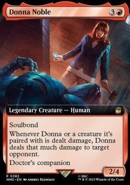 Donna Noble (V.1) - Universes Beyond: Doctor Who: Extras (Rare) [382]