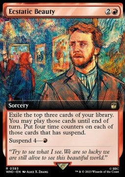 Ecstatic Beauty (V.1) - Universes Beyond: Doctor Who: Extras (Rare) [XWHO-383]