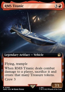 RMS Titanic (V.1) - Universes Beyond: Doctor Who: Extras (Rare) [XWHO-389]