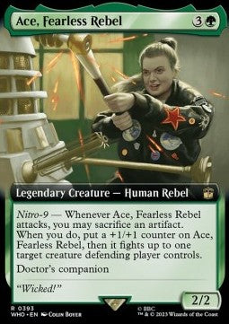 Ace, Fearless Rebel (V.1) - Universes Beyond: Doctor Who: Extras (Rare) [393]