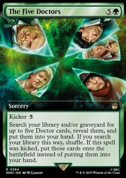 The Five Doctors (V.1) - Universes Beyond: Doctor Who: Extras (Rare) [394]