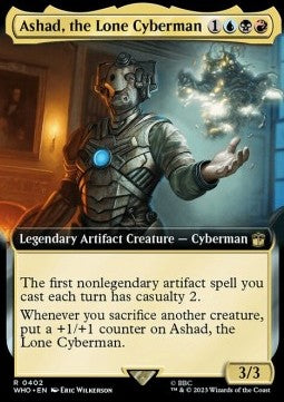 Ashad, the Lone Cyberman (V.1) - Universes Beyond: Doctor Who: Extras (Rare) [402]