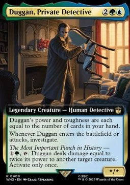 Duggan, Private Detective (V.1) - Universes Beyond: Doctor Who: Extras (Rare) [409]