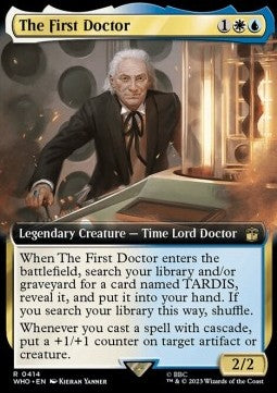 The First Doctor (V.1) - Universes Beyond: Doctor Who: Extras (Rare) [414]